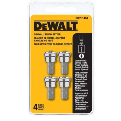 Drywall Screw Setter carded set of 4