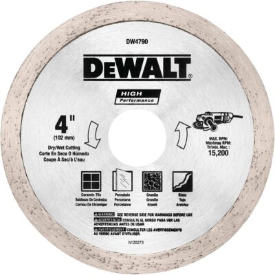 4" x .060 Tile Blade Wet/Dry